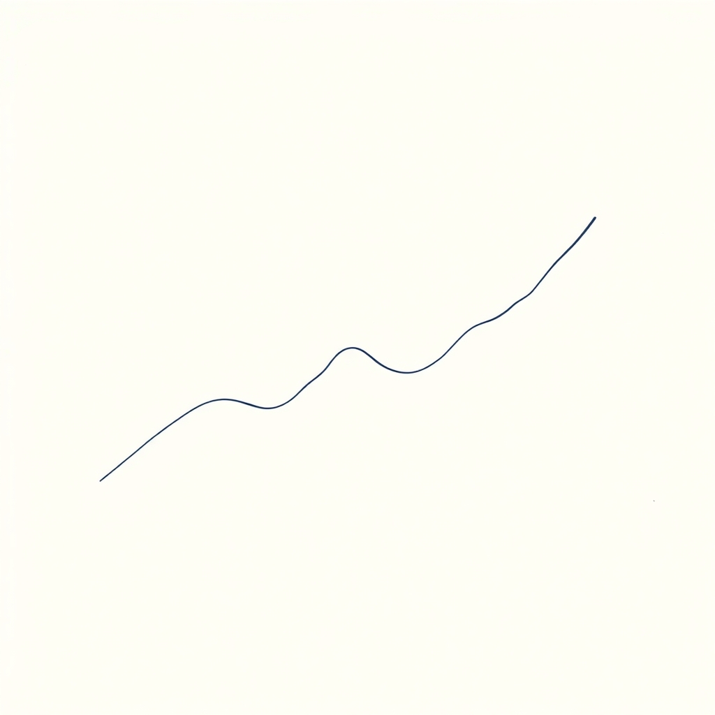 Détail abstrait évoquant la lecture d'un graphique financier.